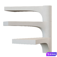 Modular staircase 3D Model Corona