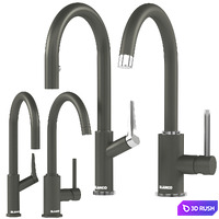 BLANCO faucet set-02 3D Model Vray