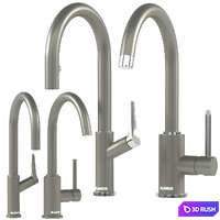 BLANCO faucet set-02 3D Model Vray