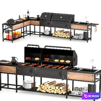 Barbecue 28 3D Model Vray, Corona