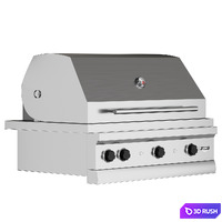 Kalamazoo GAS GRILL | barbecue 3D Model Corona