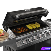 Whistler Outdoor Grill 3D Model Vray, Corona