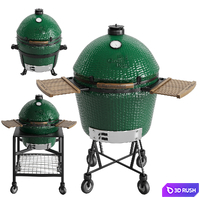 Big Green Egg Grills 3D Model Vray, Corona