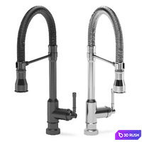 DELTA kitchen faucets 3D Model Vray, Corona