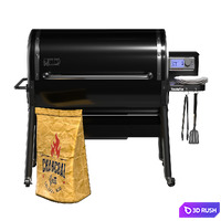 Weber SmokeFire 3D Model Corona