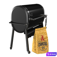 Weber SmokeFire 3D Model Corona