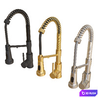 Kraus Faucet 3D Model Corona