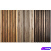 MDF RAFTER 3D PANEL 3D Model Vray