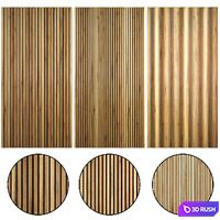 MDF RAFTER 3D PANEL 3D Model Vray