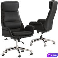 Ambassador Reclining Executive Chair 3D Model Vray, Corona