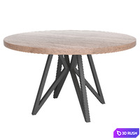 Dining Table 172 3D Model Vray