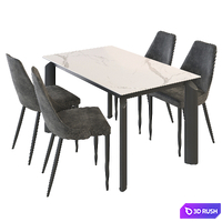 AERO Table TOSCANA Chair B140 3D Model Corona
