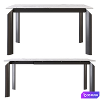 AERO Table TOSCANA Chair B140 3D Model Corona