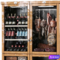 Cantina fridge 3D Model Vray, Corona