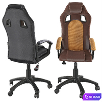 Driver computer chair 3D Model Vray, Corona