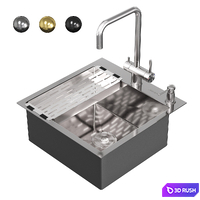 Gerhans Sink_3 3D Model Corona