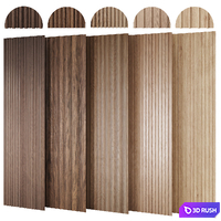 Milled 3d Latho panels/ part 1 3D Model Vray, Corona