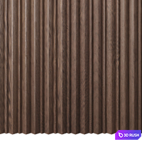 Milled 3d Latho panels/ part 1 3D Model Vray, Corona
