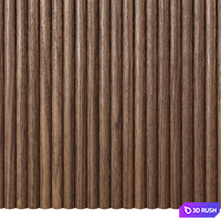Milled 3d Latho panels/ part 1 3D Model Vray, Corona