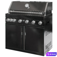 Outdoor Kitchen 006 3D Model Vray, Corona