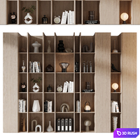 Furniture composition 762 3D Model Vray
