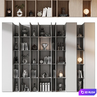Furniture composition 762 3D Model Vray