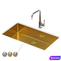 SMEG kitchen sink VSTR71BRX 3D Model Vray, Corona