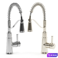 MOEN kitchen faucet collection 03 3D Model Vray, Corona