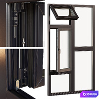Collection of 21 windows 3D Model Vray, Corona