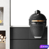 BBQ oven 3D Model Corona
