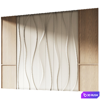 Decorative panels 08 3D Model Corona