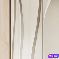 Decorative panels 08 3D Model Corona