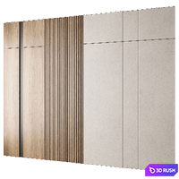 Wall 3d panel 64 3D Model Corona