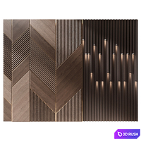wall panels | Set 365 3D Model Vray