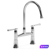 BRIZO kitchen faucets collection 04 3D Model Vray, Corona