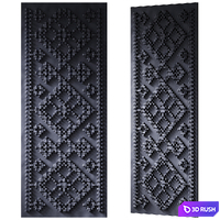 Decorative Wall Art Wall 27 3D Model Corona