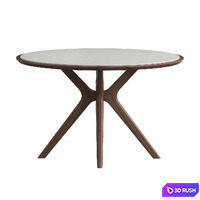 Modern Tango Dining set 3D Model Vray, Corona
