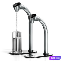 Dispenser of Water Extra C-Tap BRITA 3D Model Vray, Corona