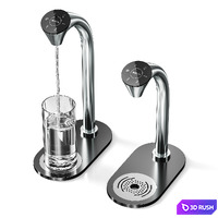 Dispenser of Water Extra C-Tap BRITA 3D Model Vray, Corona