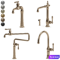 KOHLER kitchen faucets collection 05 3D Model Vray, Corona