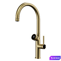 Gessi Vita Kitchen Sink Mixer 60720 3D Model Corona