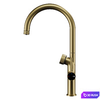 Gessi Vita Kitchen Sink Mixer 60720 3D Model Corona