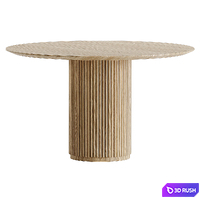 Dining Set 105 3D Model Corona