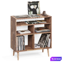 Rack with vinyl records set 3D Model Vray, Corona