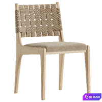 Dunham Dining Chair and Chelsea Dining table 3D Model Vray, Corona