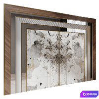 wall panels | Set 397 3D Model Vray