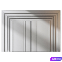 wall panels | Set 397 3D Model Vray