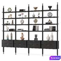 Poliform Lexington Day Black 3D Model