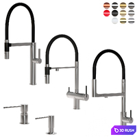 Faucet and dispenser set Paulmark 3D Model Vray, Corona