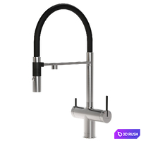 Faucet and dispenser set Paulmark 3D Model Vray, Corona